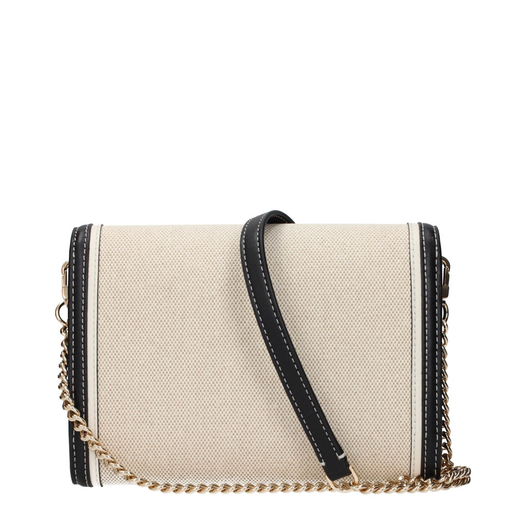 Tory Burch Beige Fabric Clutch Bag - Beyzy Store - Tory Burch
