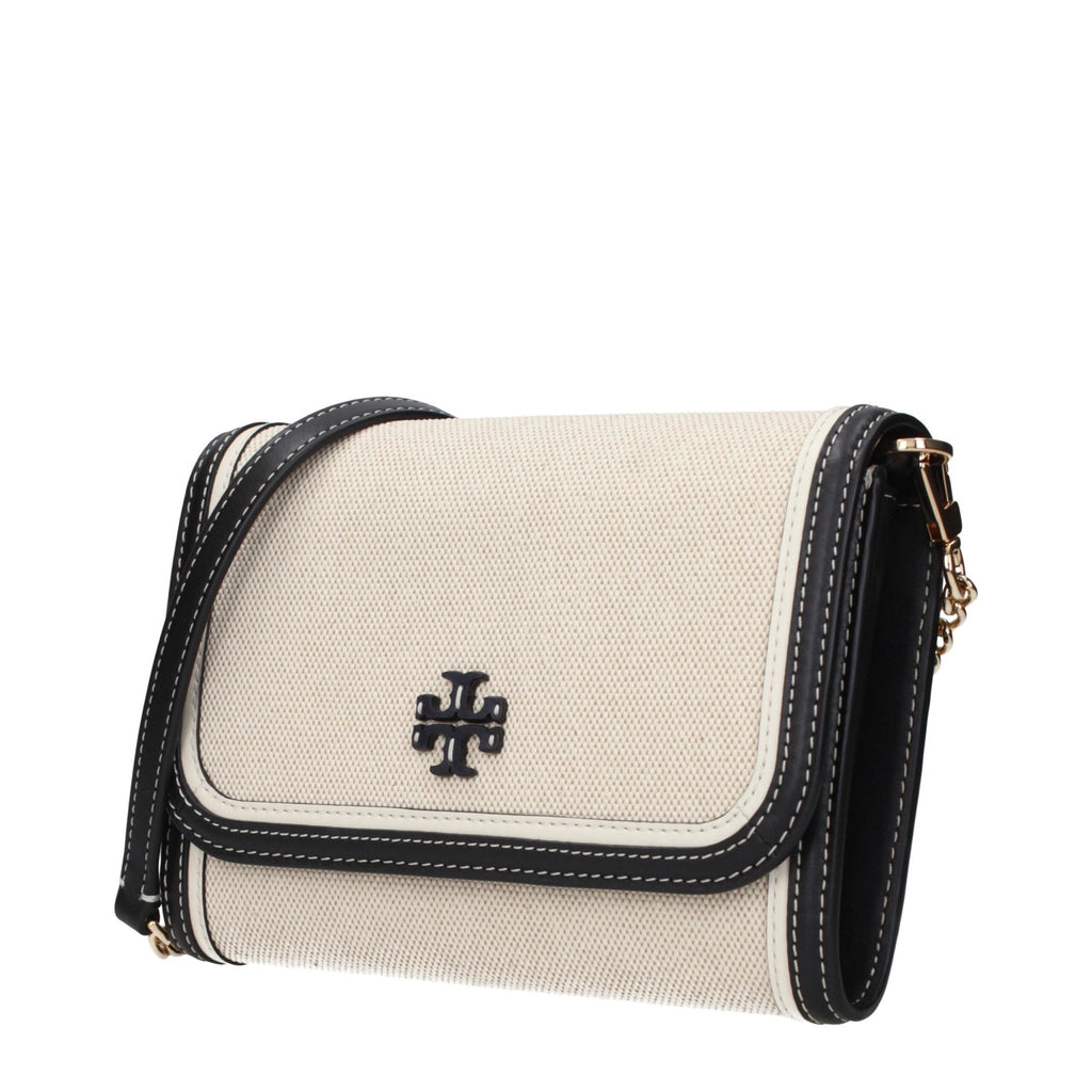 Tory Burch Beige Fabric Clutch Bag - Beyzy Store - Tory Burch