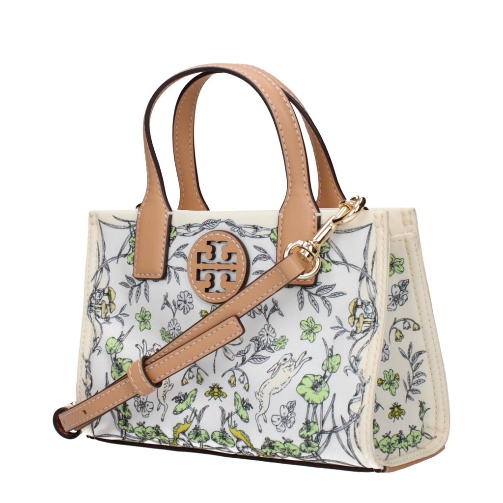 Tory Burch Beige Fabric Handbag - Beyzy Store - Tory Burch