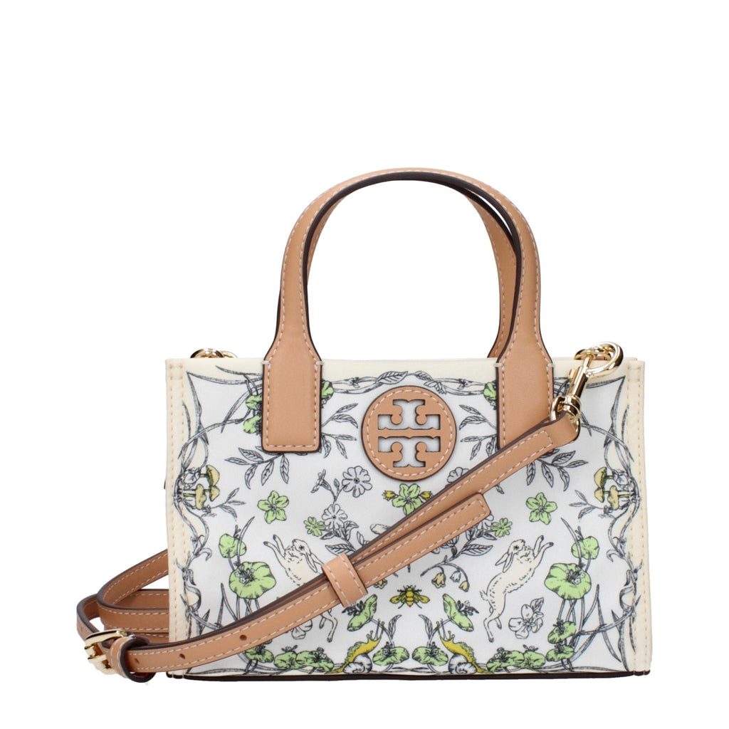 Tory Burch Beige Fabric Handbag - Beyzy Store - Tory Burch