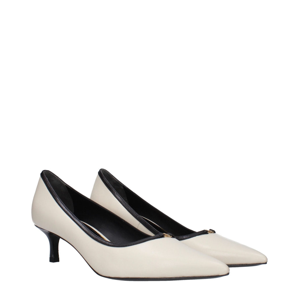 Tory Burch Beige Leather Broch - Beyzy Store - Tory Burch