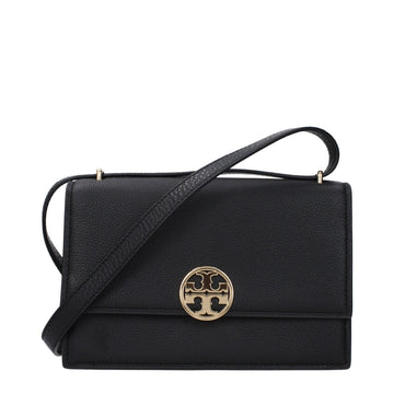 Tory Burch Black Leather Crossbody Bag - Beyzy Store - Tory Burch
