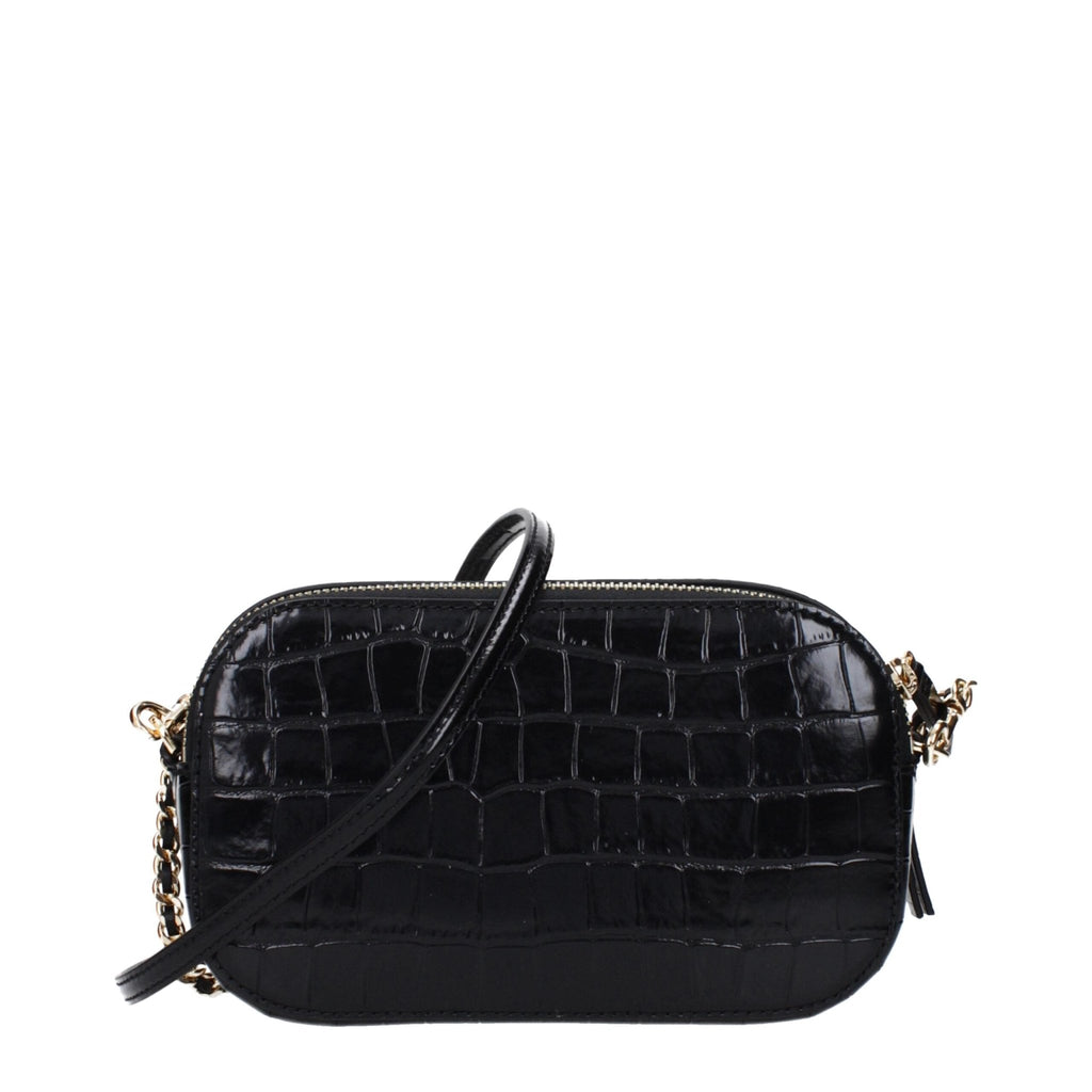 Tory Burch Black Leather Crossbody Bag - Beyzy Store - Tory Burch