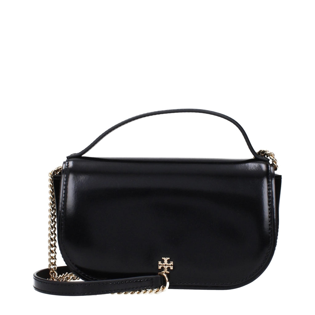 Tory Burch Black Leather Handbag - Beyzy Store - Tory Burch
