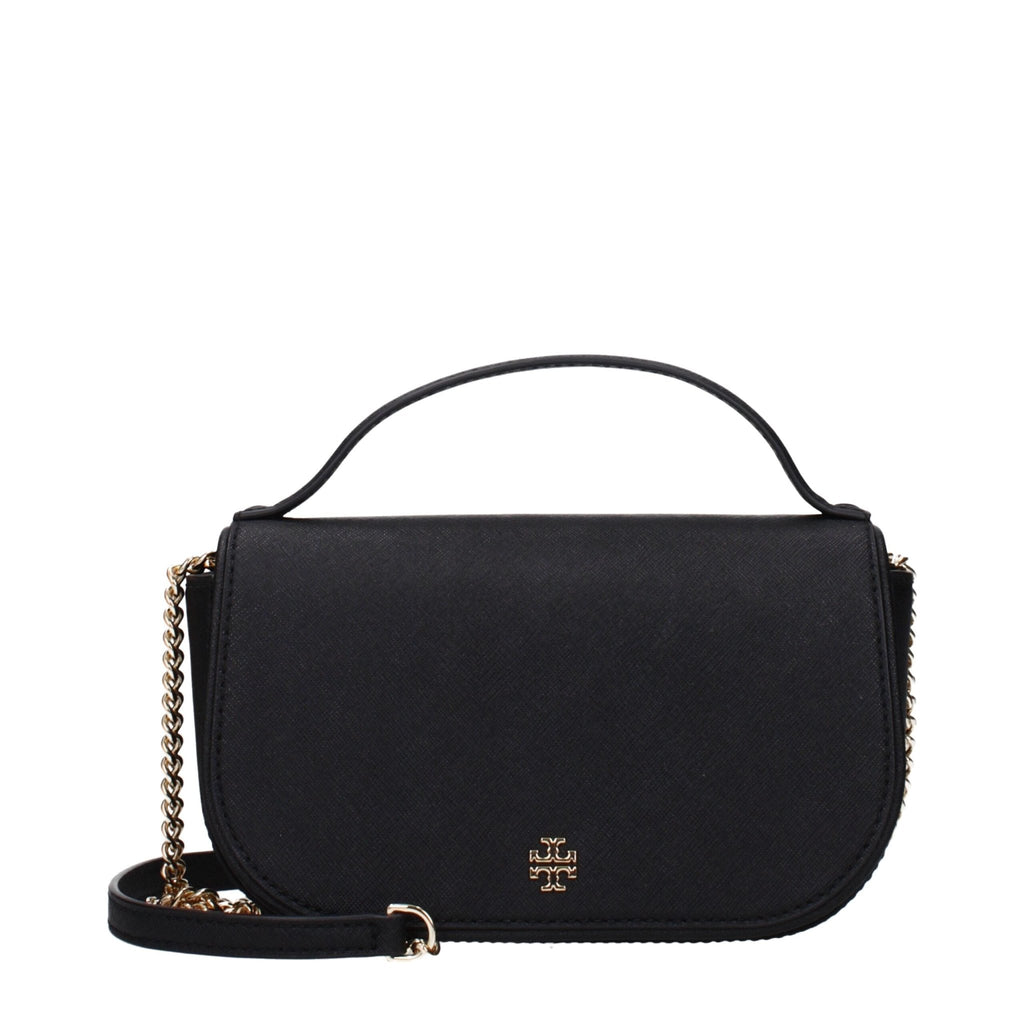 Tory Burch Black Leather Handbag - Beyzy Store - Tory Burch