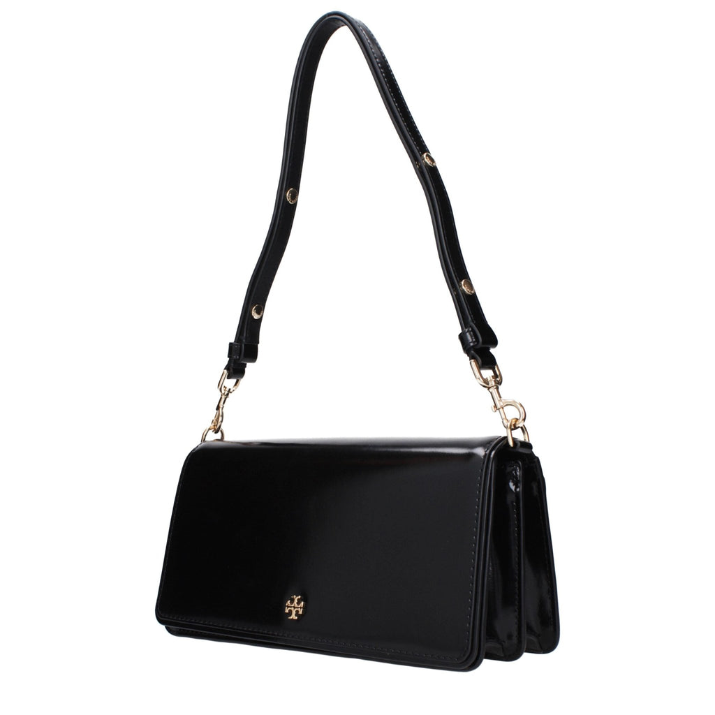 Tory Burch Black Leather Shoulder Bag - Beyzy Store - Tory Burch
