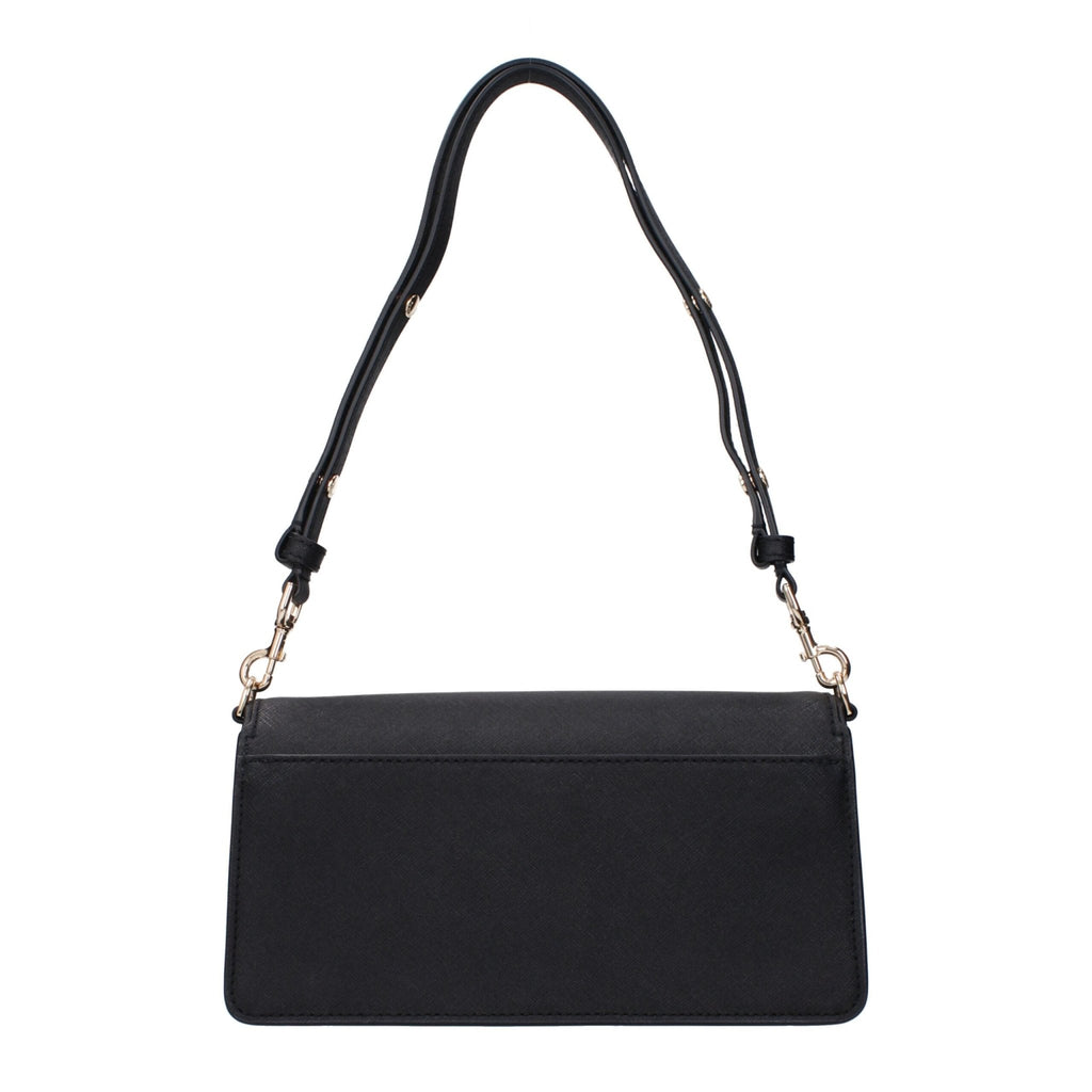 Tory Burch Black Leather Shoulder Bag - Beyzy Store - Tory Burch