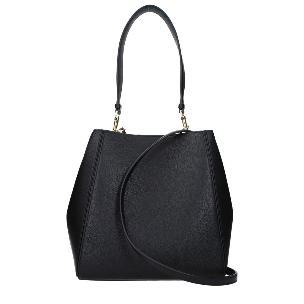 Tory Burch Black Leather Shoulder Bag - Beyzy Store - Tory Burch