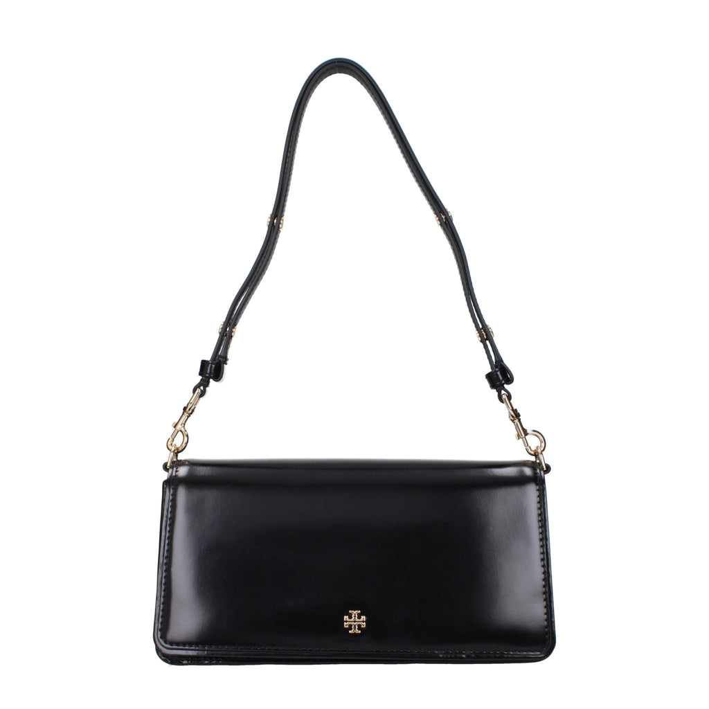 Tory Burch Black Leather Shoulder Bag - Beyzy Store - Tory Burch