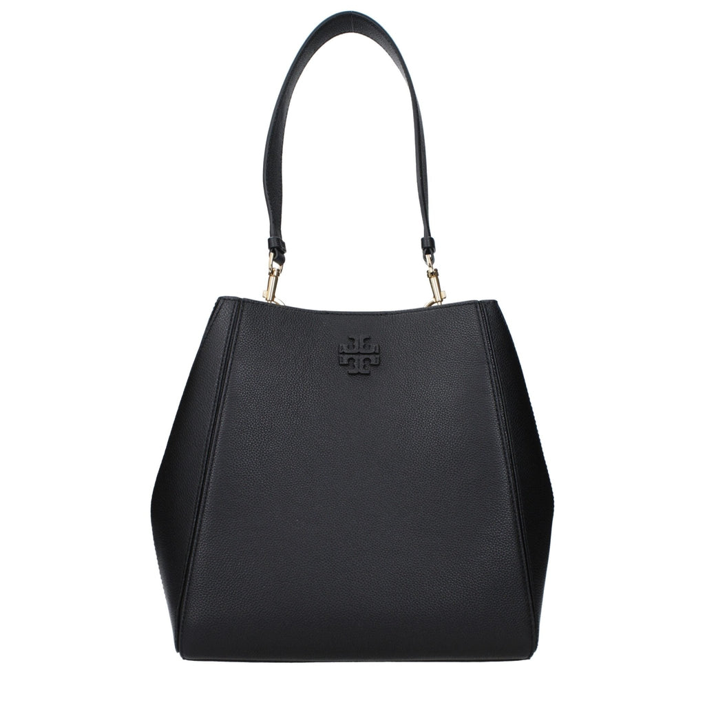 Tory Burch Black Leather Shoulder Bag - Beyzy Store - Tory Burch