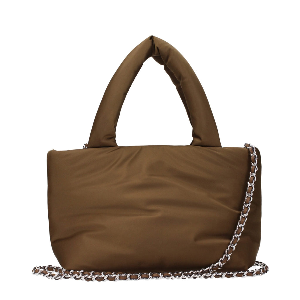 Tory Burch Brown Fabric Handbag - Beyzy Store - Tory Burch