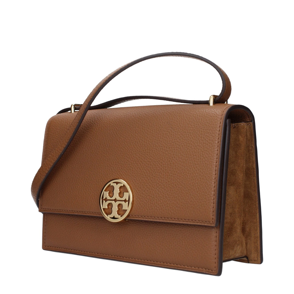Tory Burch Brown Leather Crossbody Bags - Beyzy Store - Tory Burch