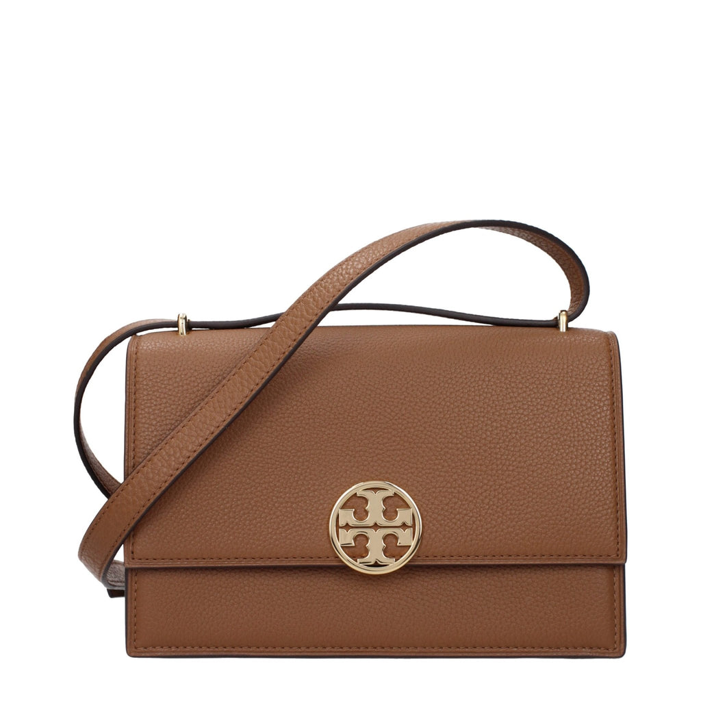 Tory Burch Brown Leather Crossbody Bags - Beyzy Store - Tory Burch