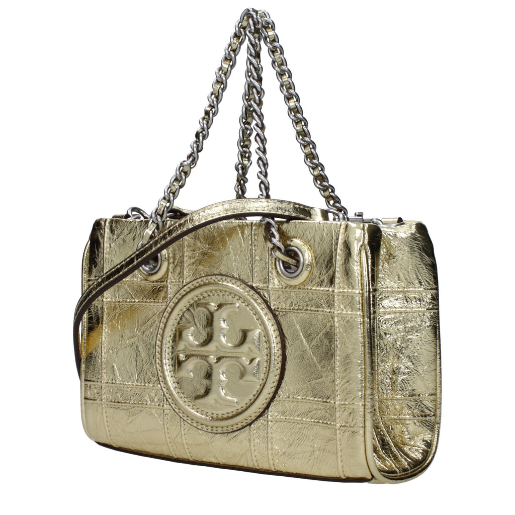 Tory Burch Gold Leather Handbag - Beyzy Store - Tory Burch