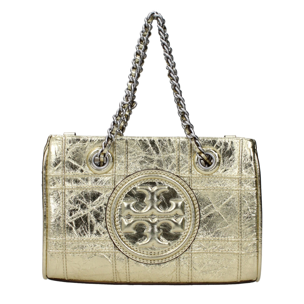 Tory Burch Gold Leather Handbag - Beyzy Store - Tory Burch