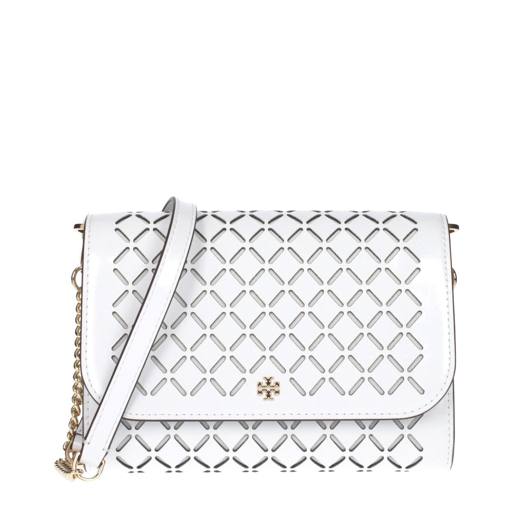 Tory Burch White Leather Clutch Bag - Beyzy Store - Tory Burch