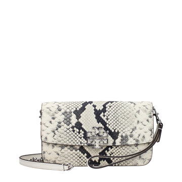 Tory Burch White Leather Clutch Bag - Beyzy Store - Tory Burch