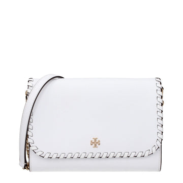 Tory Burch White Leather Clutch Bag - Beyzy Store - Tory Burch