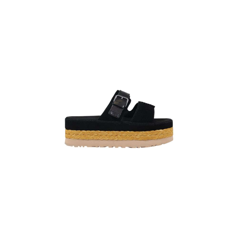 UGG Black Suede Leather Sandal - Beyzy Store - UGG