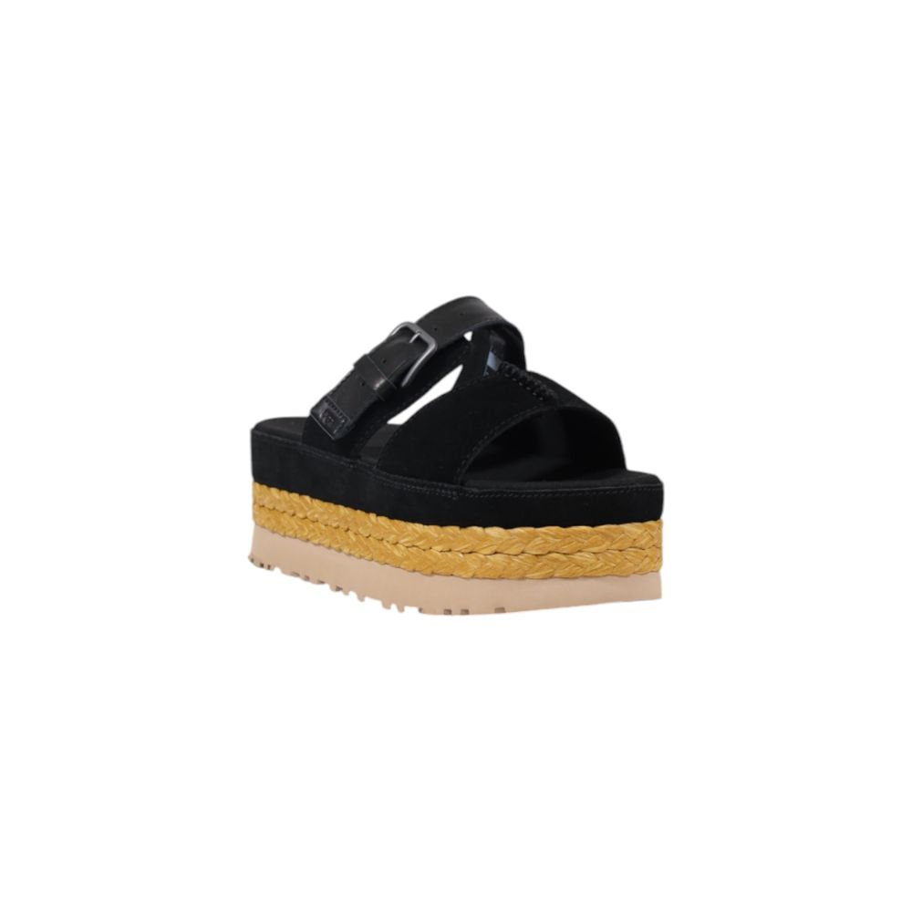 UGG Black Suede Leather Sandal - Beyzy Store - UGG