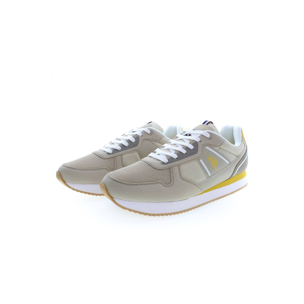 U.S. POLO ASSN. Beige Polyester Men Sneaker - Beyzy Store - U.S. POLO ASSN.