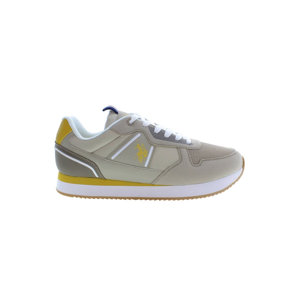 U.S. POLO ASSN. Beige Polyester Men Sneaker - Beyzy Store - U.S. POLO ASSN.