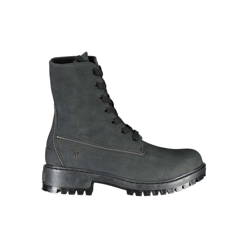 U.S. POLO ASSN. Black Polyester Boot - Beyzy Store - U.S. POLO ASSN.