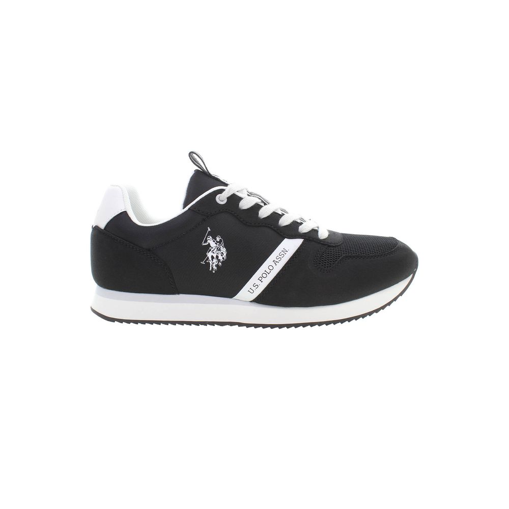 U.S. POLO ASSN. Black Polyester Men Sneaker - Beyzy Store - U.S. POLO ASSN.