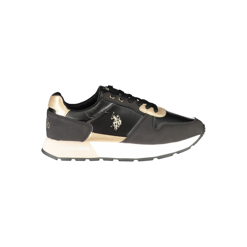 U.S. POLO ASSN. Black Polyester Sneaker - Beyzy Store - U.S. POLO ASSN.