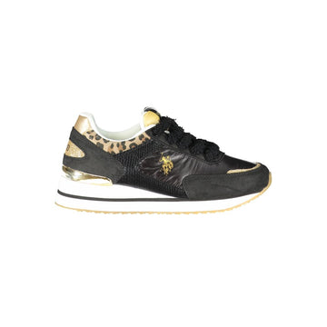 U.S. POLO ASSN. Black Polyester Sneaker - Beyzy Store - U.S. POLO ASSN.