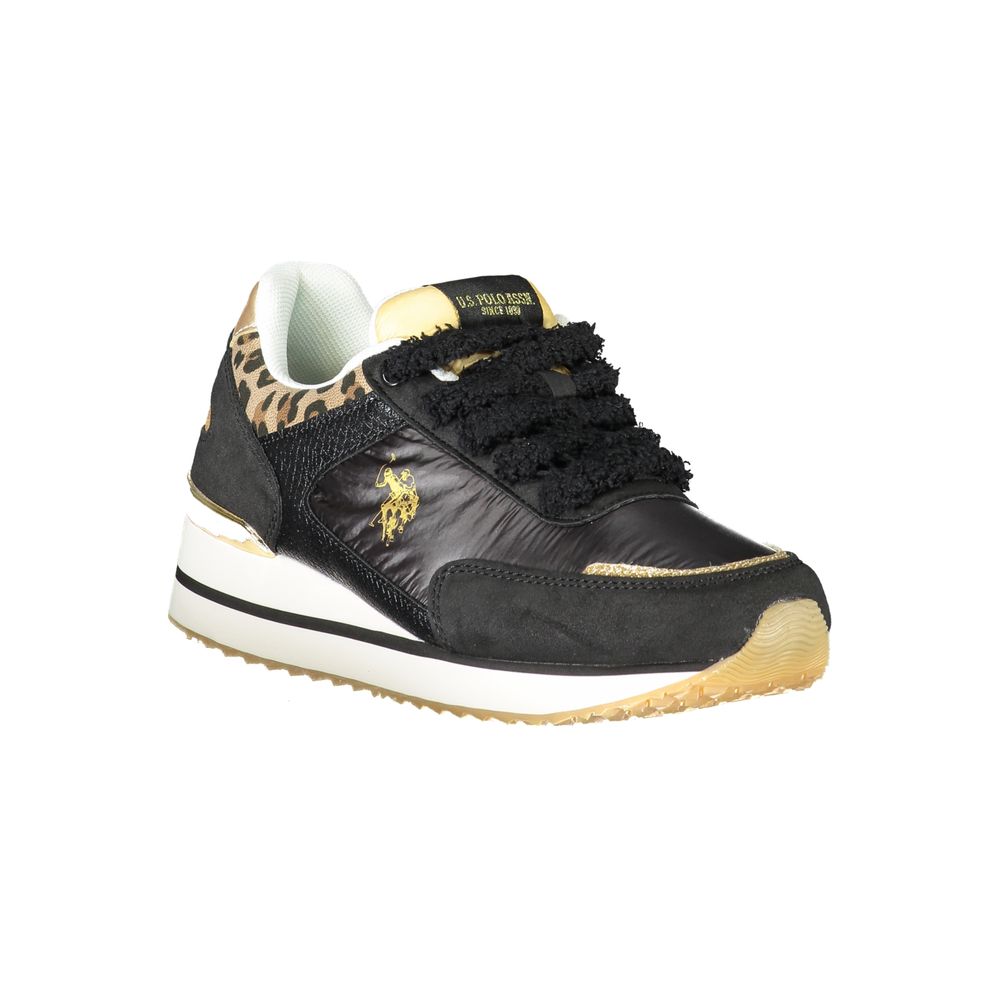 U.S. POLO ASSN. Black Polyester Sneaker - Beyzy Store - U.S. POLO ASSN.