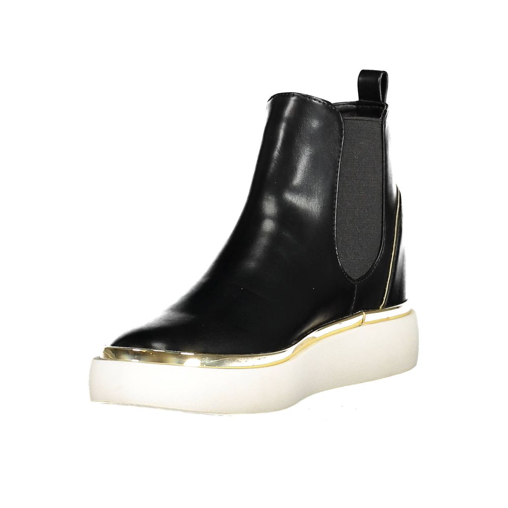 U.S. POLO ASSN. Black Polyester Women Boot - Beyzy Store - U.S. POLO ASSN.