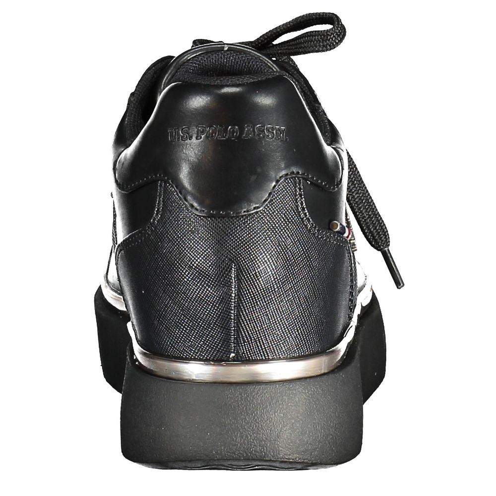 U.S. POLO ASSN. Black Polyester Women Sneaker - Beyzy Store - U.S. POLO ASSN.
