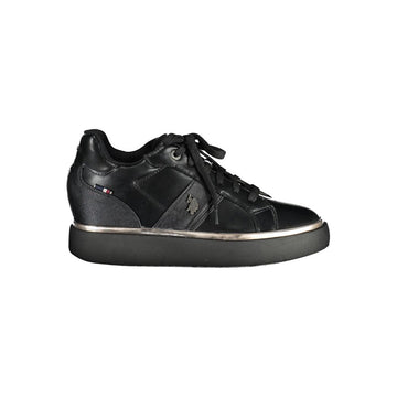 U.S. POLO ASSN. Black Polyester Women Sneaker - Beyzy Store - U.S. POLO ASSN.