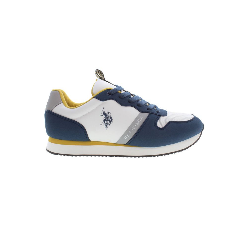 U.S. POLO ASSN. Blue Polyester Men Sneaker - Beyzy Store - U.S. POLO ASSN.