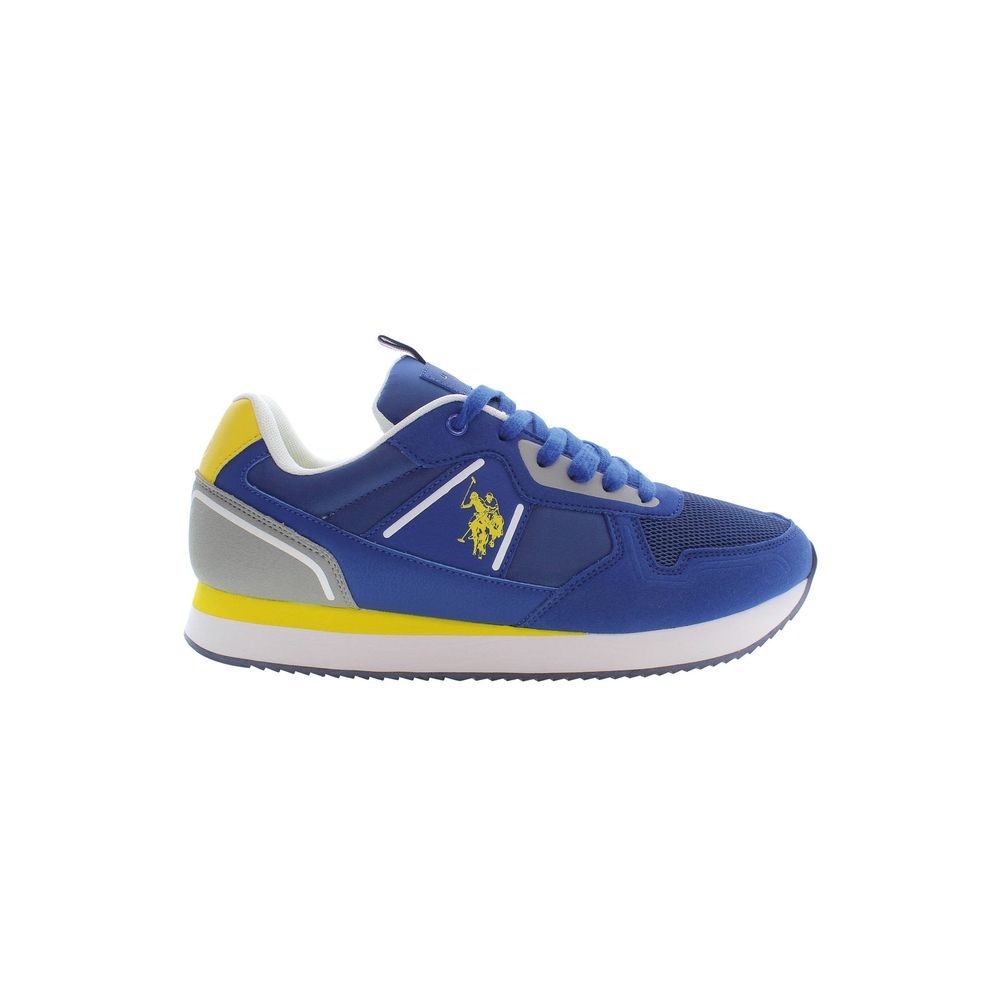 U.S. POLO ASSN. Blue Polyester Men Sneaker - Beyzy Store - U.S. POLO ASSN.