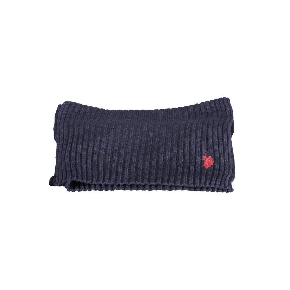 U.S. POLO ASSN. Blue Wool Scarf - Beyzy Store - U.S. POLO ASSN.