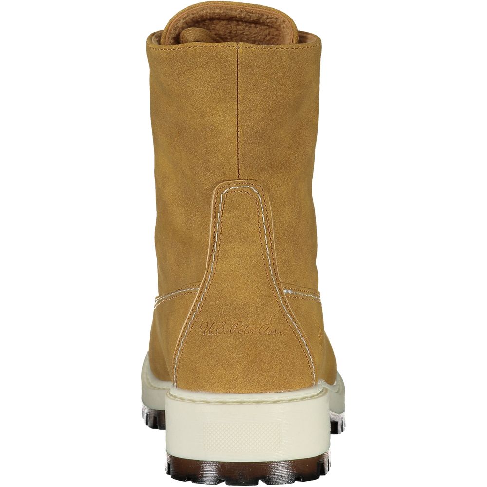 U.S. POLO ASSN. Brown Polyester Boot - Beyzy Store - U.S. POLO ASSN.
