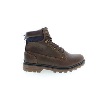 U.S. POLO ASSN. Brown Polyester Men Boot - Beyzy Store - U.S. POLO ASSN.