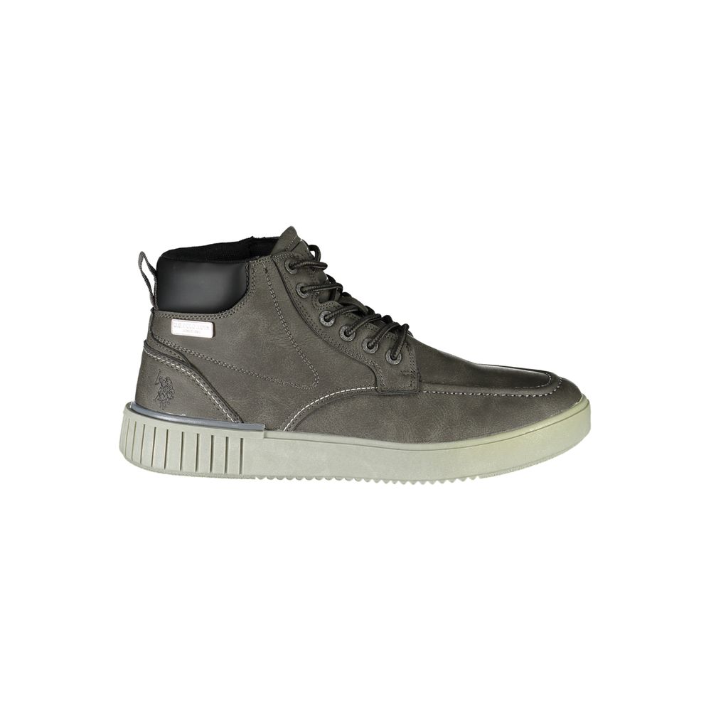 U.S. POLO ASSN. Gray Polyester Boot - Beyzy Store - U.S. POLO ASSN.