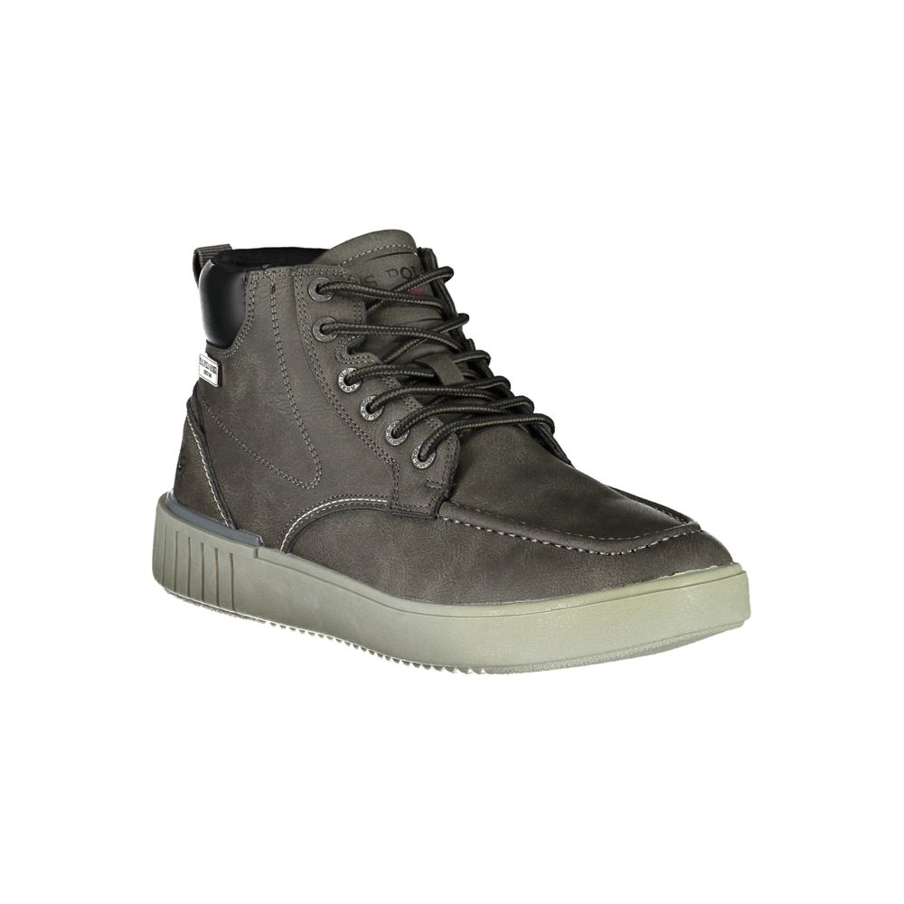U.S. POLO ASSN. Gray Polyester Boot - Beyzy Store - U.S. POLO ASSN.