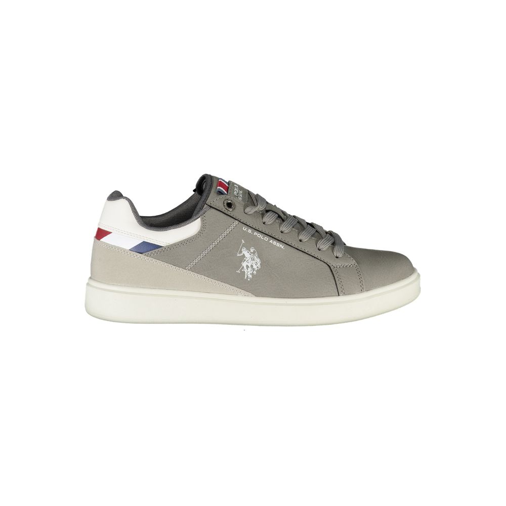 U.S. POLO ASSN. Gray Polyester Sneaker - Beyzy Store - U.S. POLO ASSN.