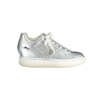 U.S. POLO ASSN. Gray Polyester Women Sneaker - Beyzy Store - U.S. POLO ASSN.
