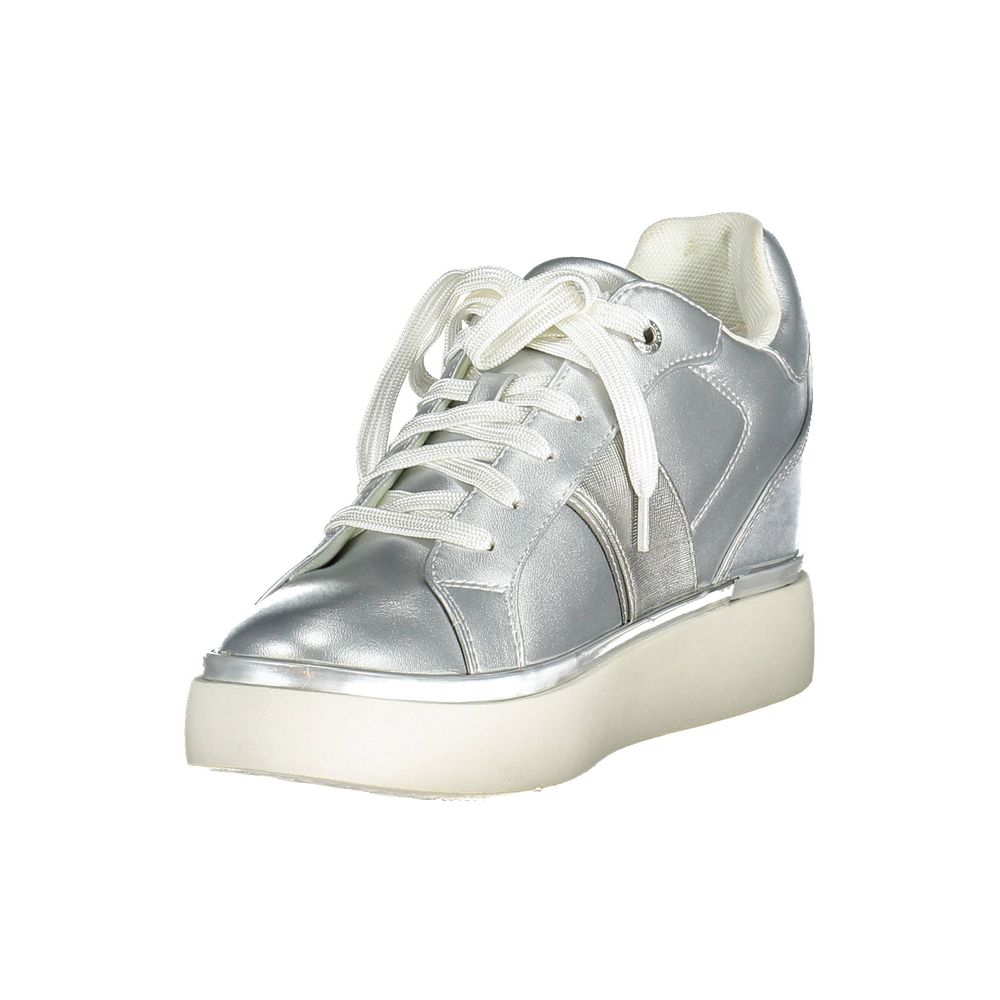 U.S. POLO ASSN. Gray Polyester Women Sneaker - Beyzy Store - U.S. POLO ASSN.