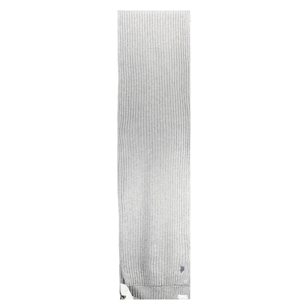 U.S. POLO ASSN. Gray Wool Scarf - Beyzy Store - U.S. POLO ASSN.