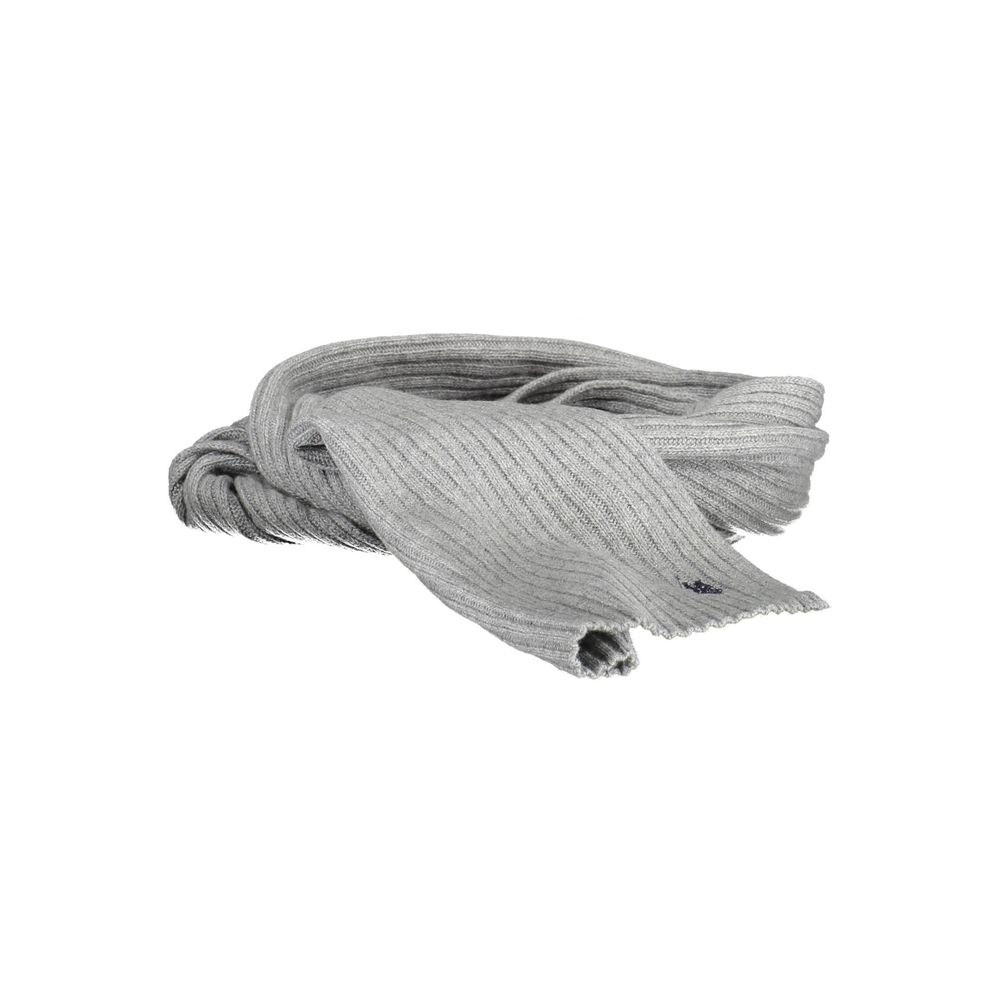 U.S. POLO ASSN. Gray Wool Scarf - Beyzy Store - U.S. POLO ASSN.