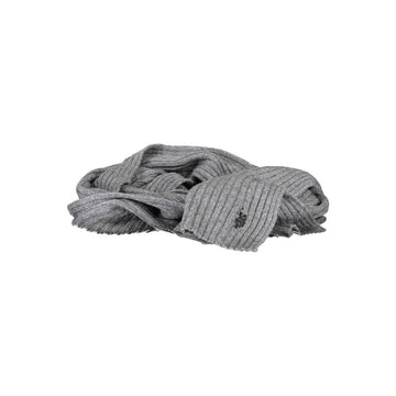 U.S. POLO ASSN. Gray Wool Scarf - Beyzy Store - U.S. POLO ASSN.
