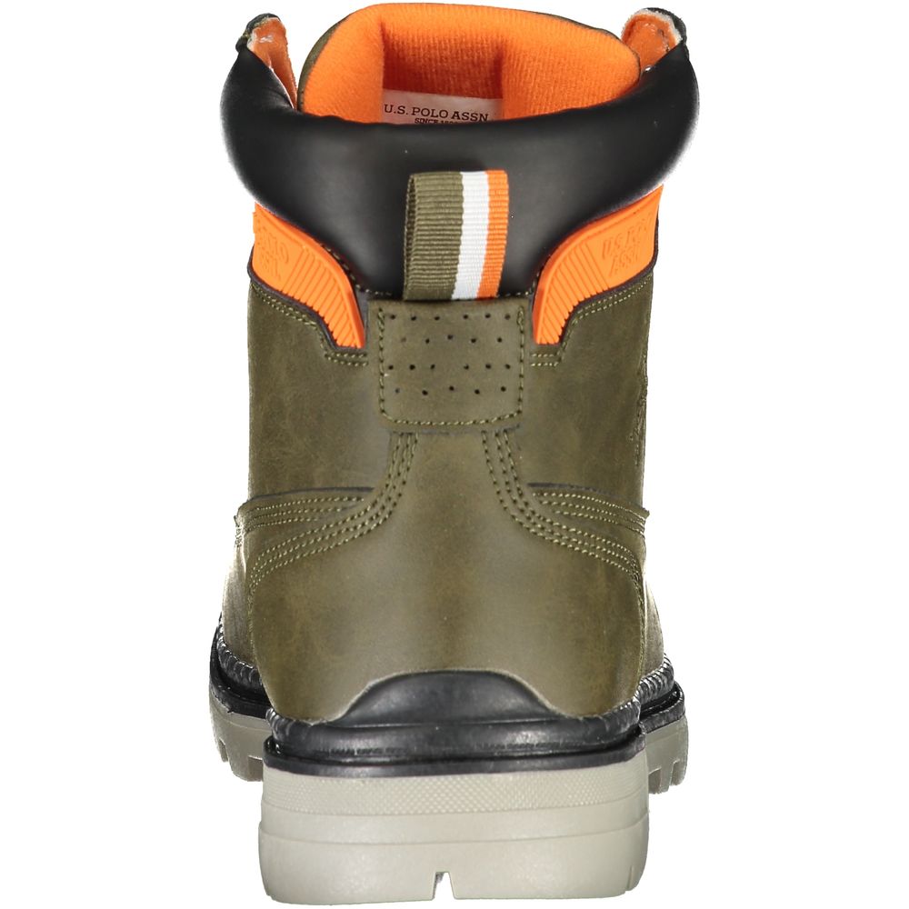 U.S. POLO ASSN. Green Polyester Boot - Beyzy Store - U.S. POLO ASSN.