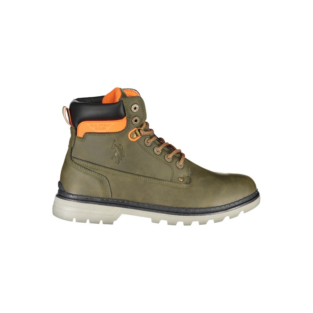 U.S. POLO ASSN. Green Polyester Boot - Beyzy Store - U.S. POLO ASSN.