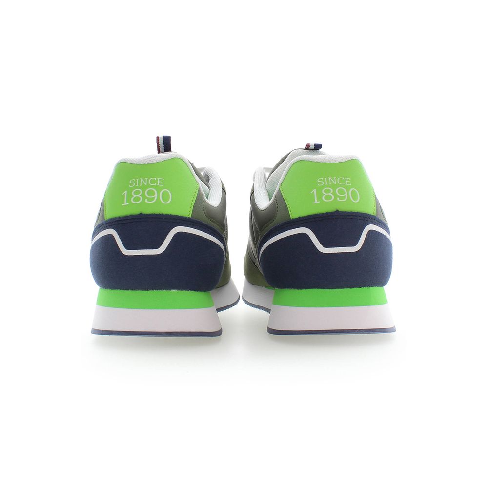 U.S. POLO ASSN. Green Polyester Men Sneaker - Beyzy Store - U.S. POLO ASSN.